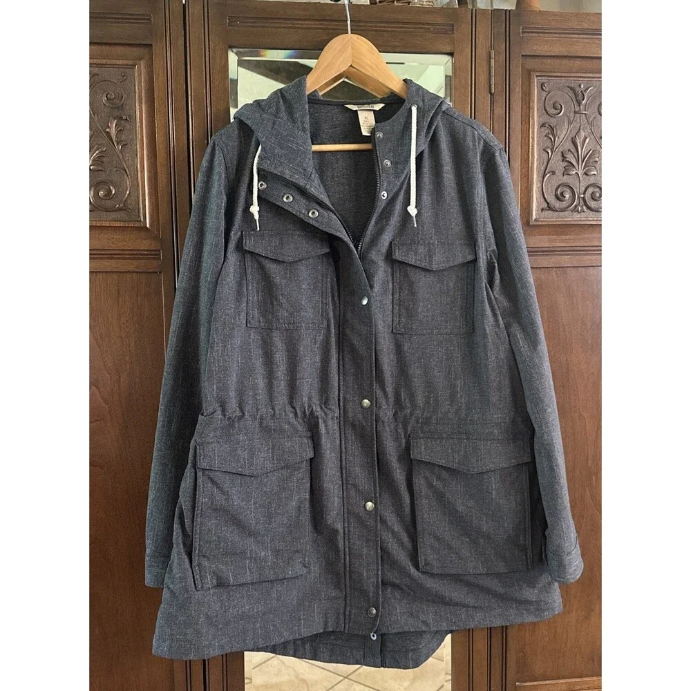 Duluth Trading Company Women’s Mist Master Jacket Gray Item 14750 Size XL